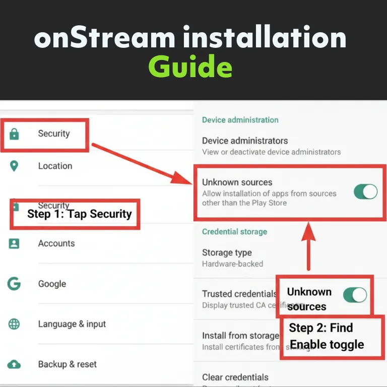 OnStream Installation Guide